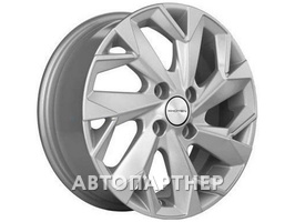 Khomen Wheels KHW1402(Vaz/Datsun) 5.5x14 4x98 ET35 58.5 Gray-FP